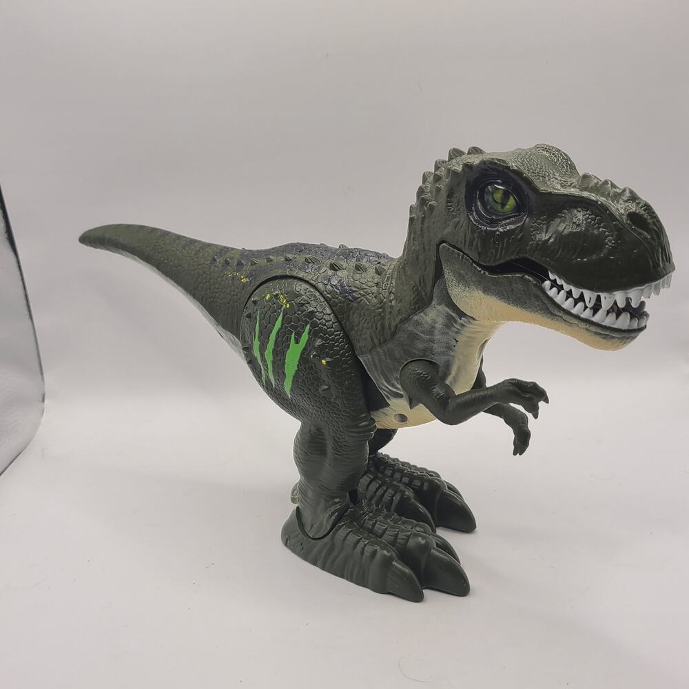 Robo Alive Robotic Walking Talking T-Rex Tyrannosaurus Dinosaur Figure - Zuru